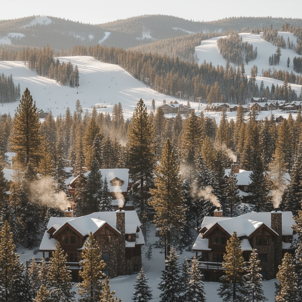 Moonridge Big Bear lodging area