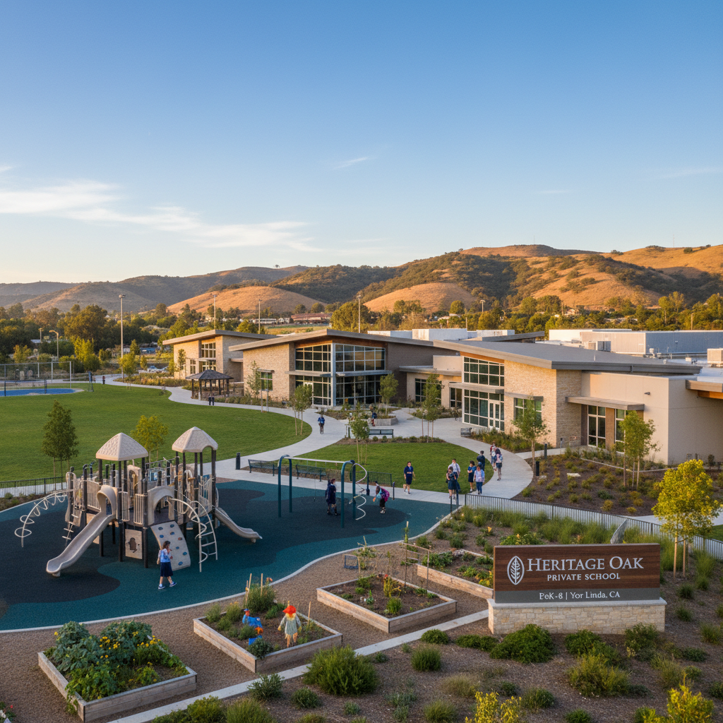 Heritage Oak Private School — Private K-8 School in Yorba Linda, CA