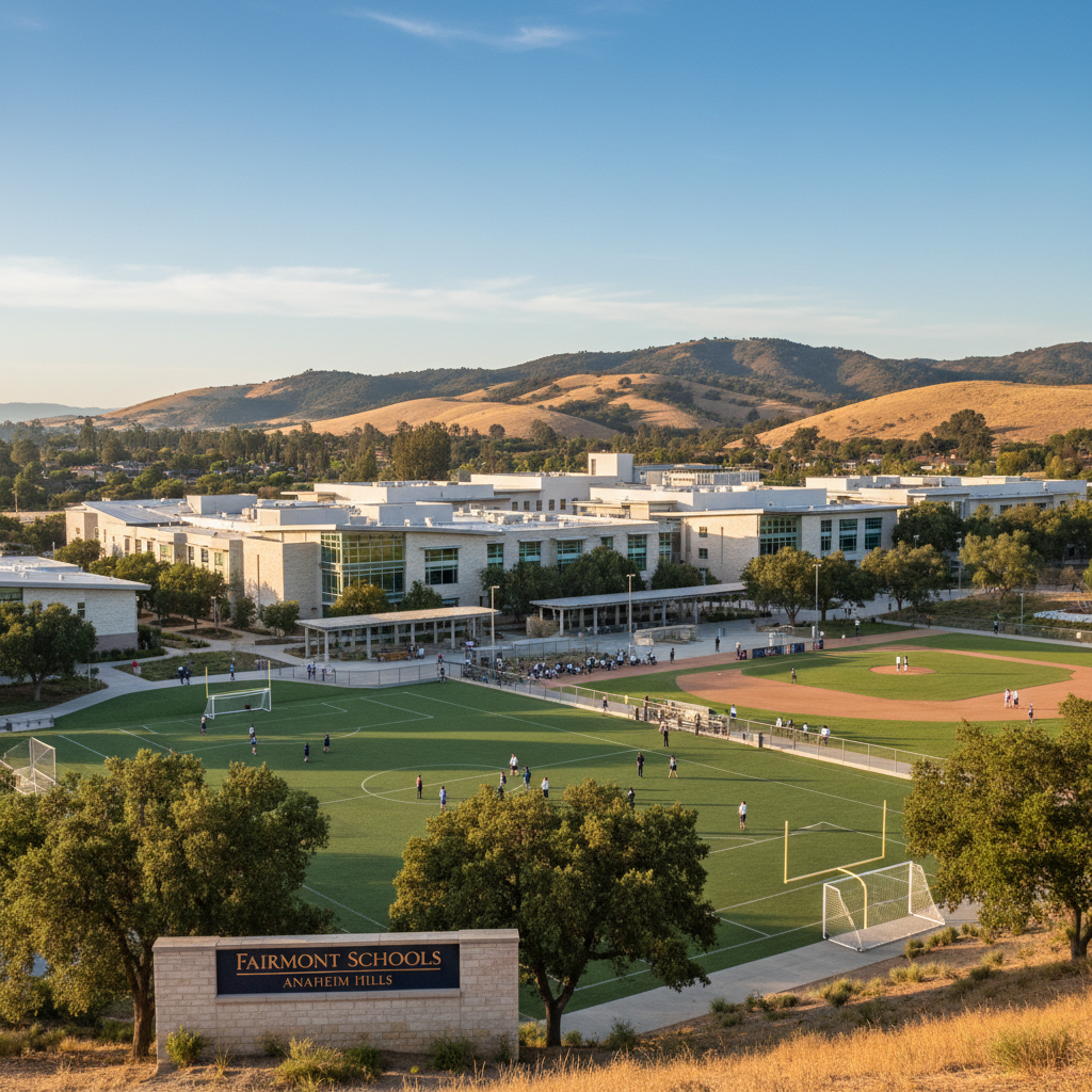 Fairmont Schools — Anaheim Hills Campus — Private K-12 School in Anaheim Hills, CA
