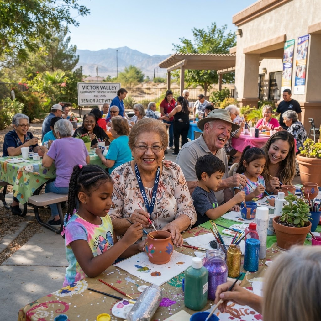 Victor Valley Community Services Council Senior Activity