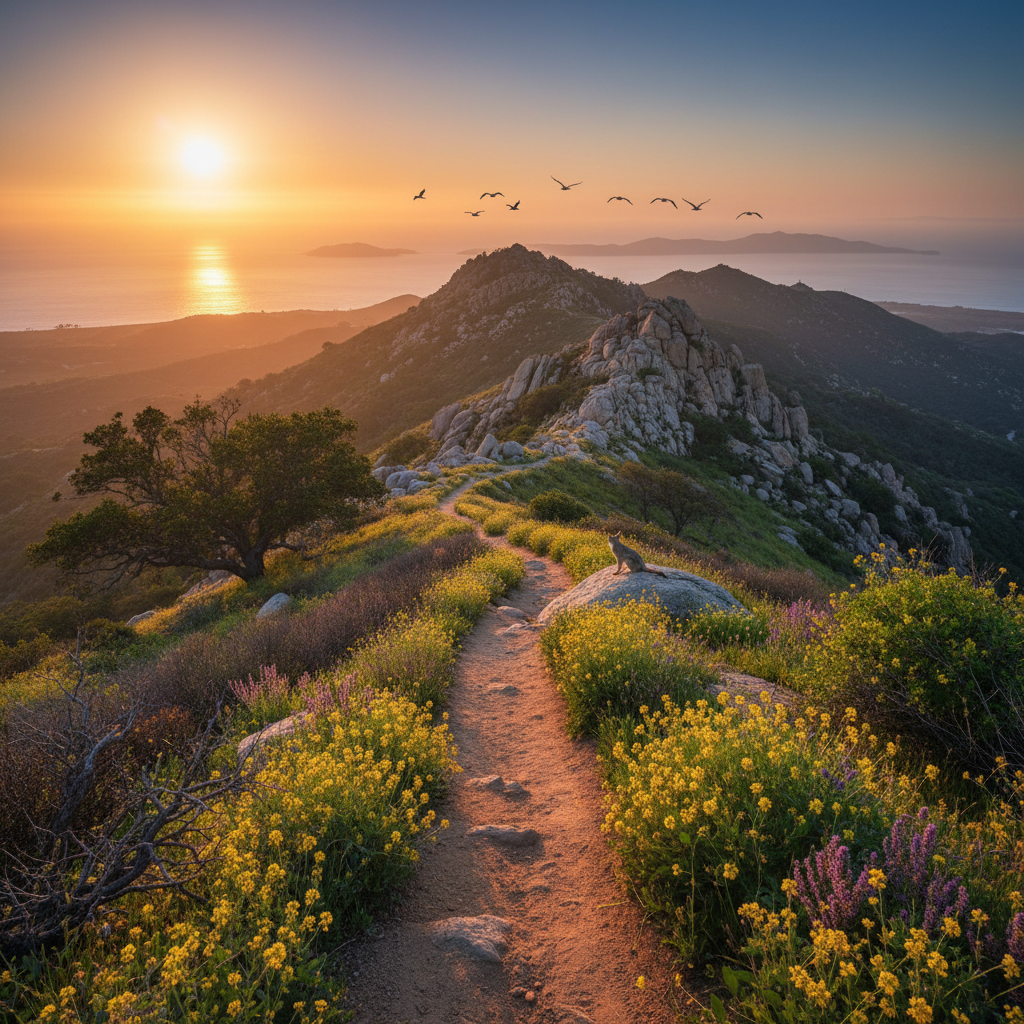Sandstone Peak (Mishe Mokwa) — Trail in Santa Monica Mountains, CA