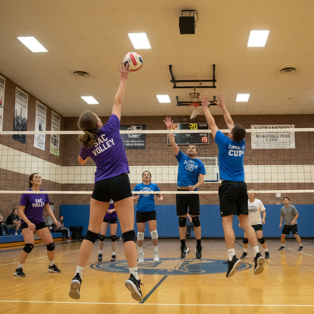 City of Sacramento Adult Volleyball Leagues — Adult Volleyball City / Municipal in Citywide, CA