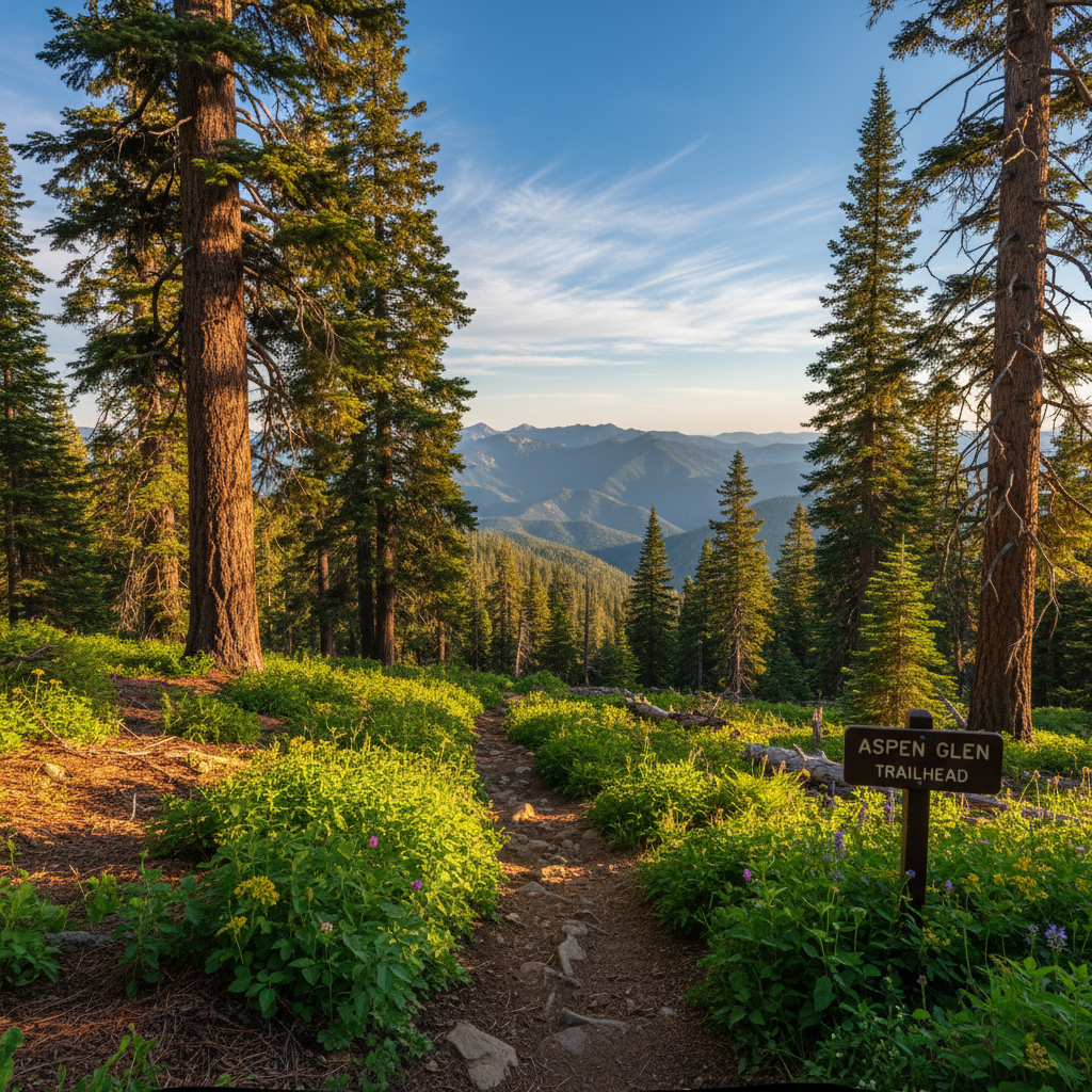 Pine Knot Trail — Forest Trail in Big Bear Lake / South Shore, CA