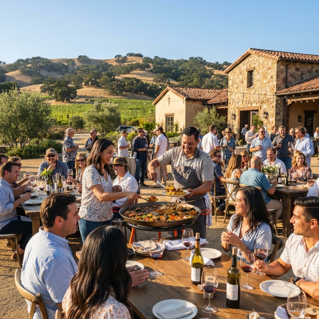 Sextant's Annual Paella Dinner