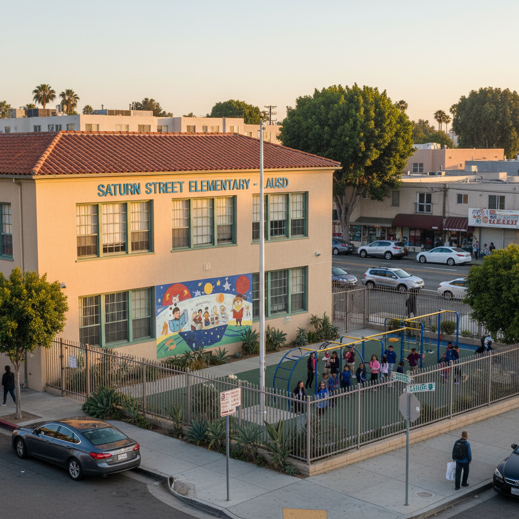 Saturn Street Elementary — Public Elementary School in Mid-Wilshire / Fairfax, CA