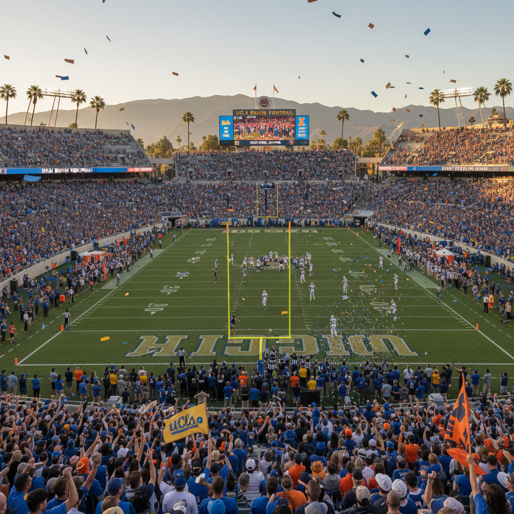 UCLA Bruins Football vs. Illinois Fighting Illini