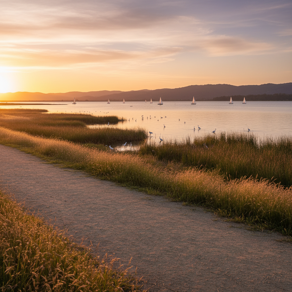 Shoreline Park at Mountain View — Bayland & Marsh in Mountain View, CA