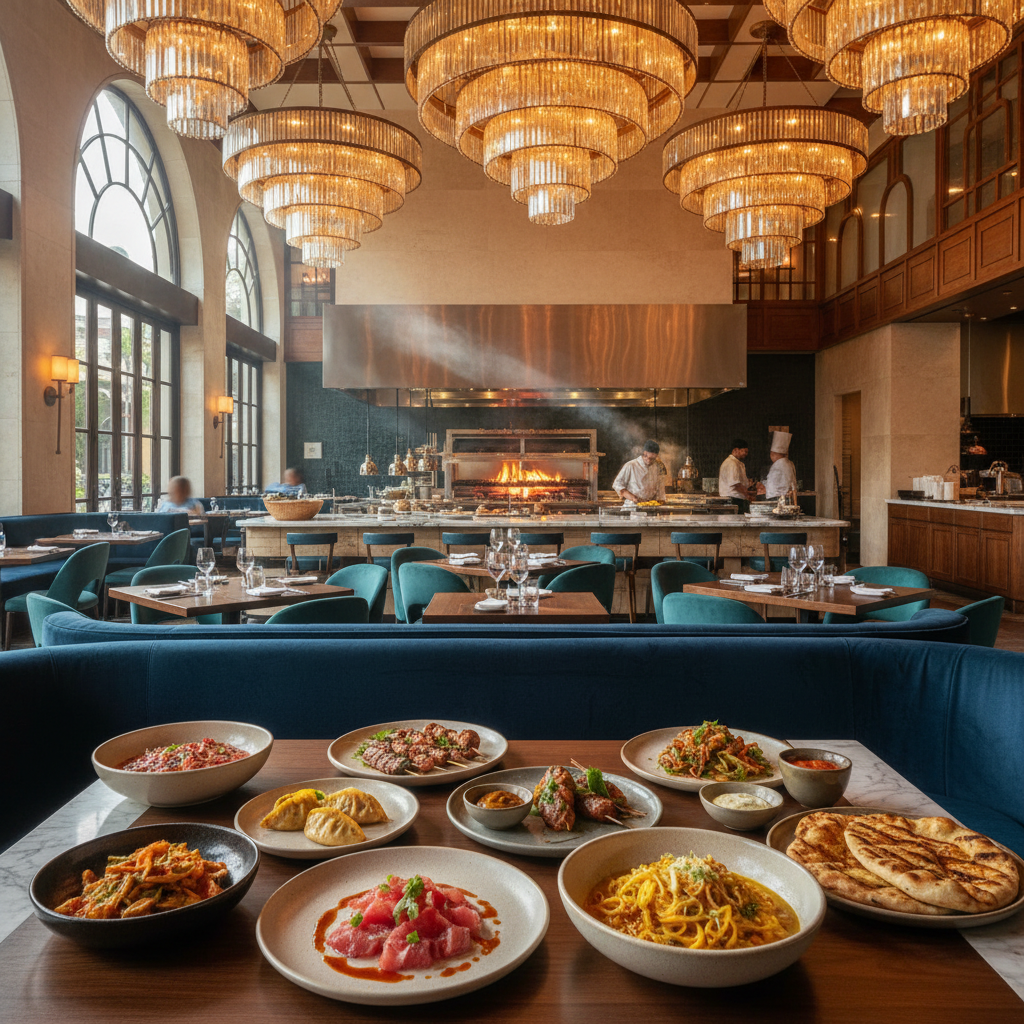The Hall Global Eatery — Costa Mesa, Orange County, CA