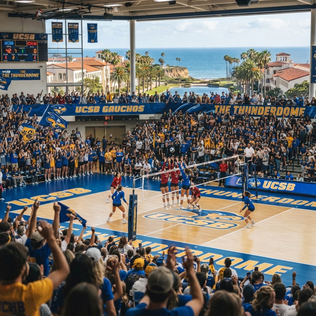 UCSB Women's Volleyball vs Cal State Northridge