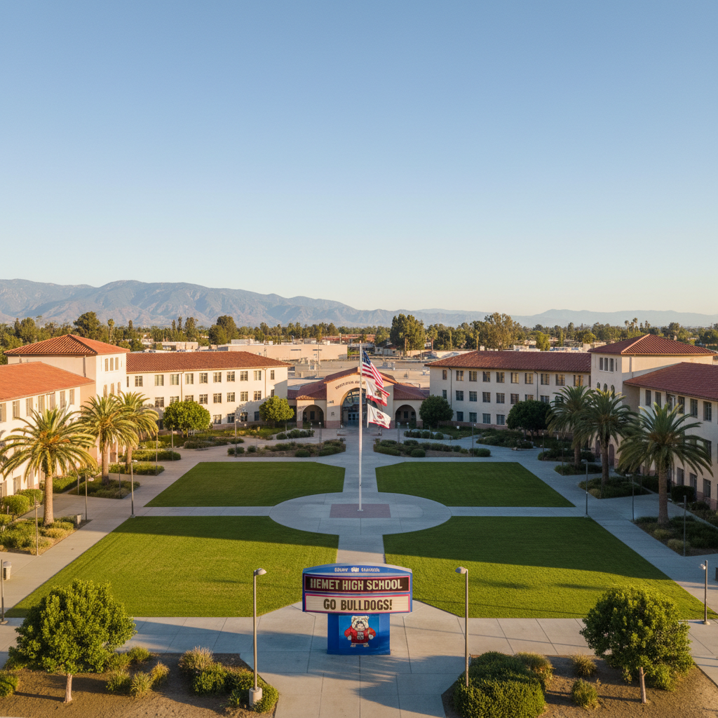 Hemet High School — Public High School School in Hemet, CA