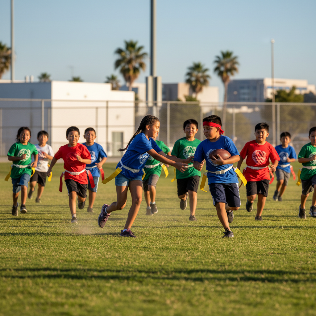 PlayLA Youth Flag Football — Youth Flag Football Program in Citywide, CA