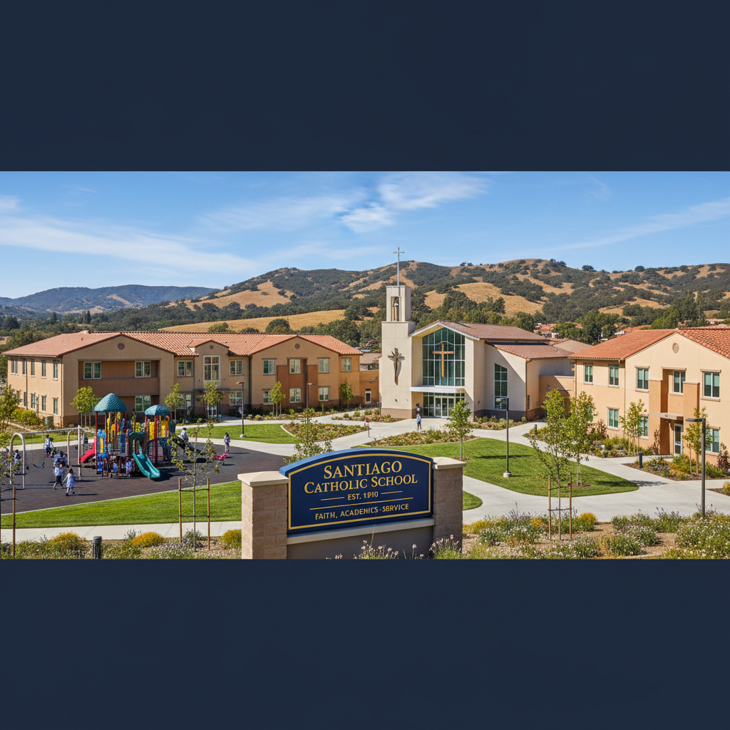 Santiago Catholic School — Private K-8 School in Rancho Santa Margarita, CA