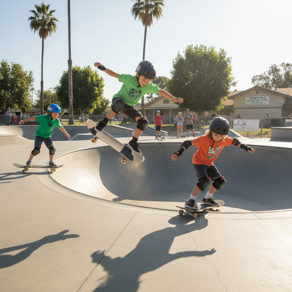 Ventura Skate Park Youth Skate Programs — Youth Skateboarding Program in Ventura, CA
