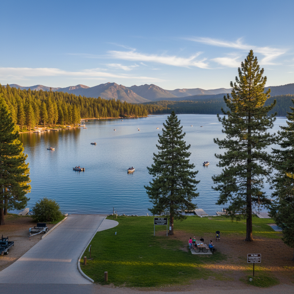 East Boat Ramp Day Use — Lakefront Park in East Lake, CA