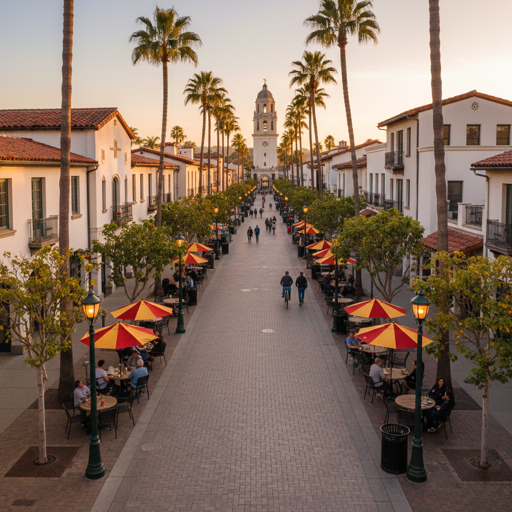 Downtown / State Street Santa Barbara hotels area