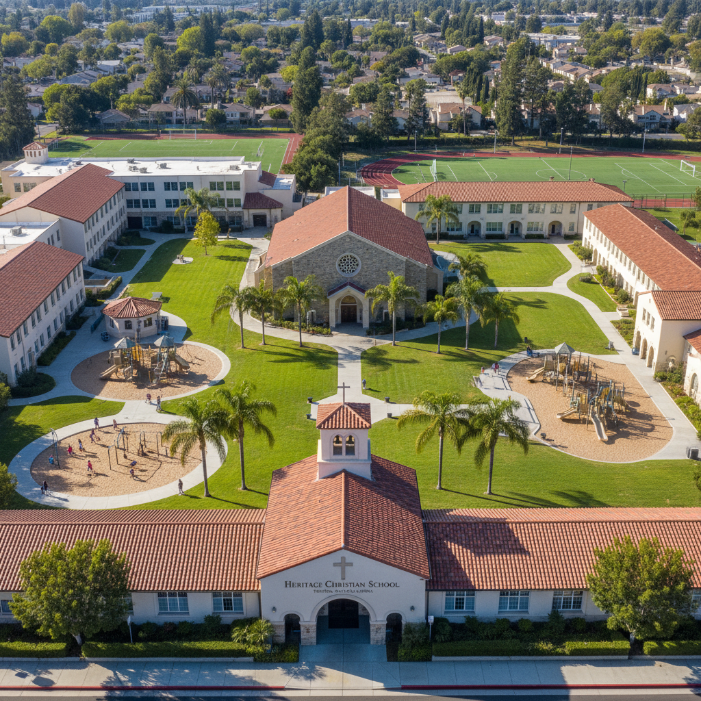 Heritage Christian School — Private K-12 School in Tustin, CA