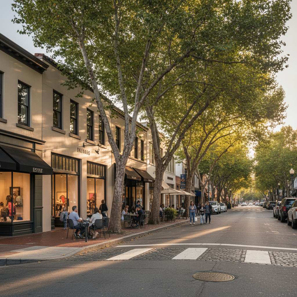 Downtown Palo Alto & University Avenue