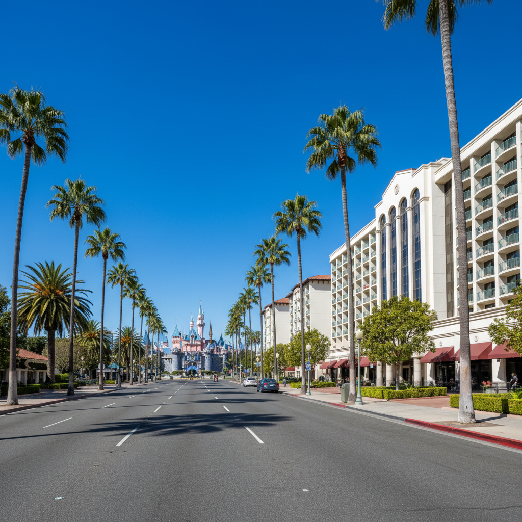 Anaheim / Disneyland Orange County hotels area