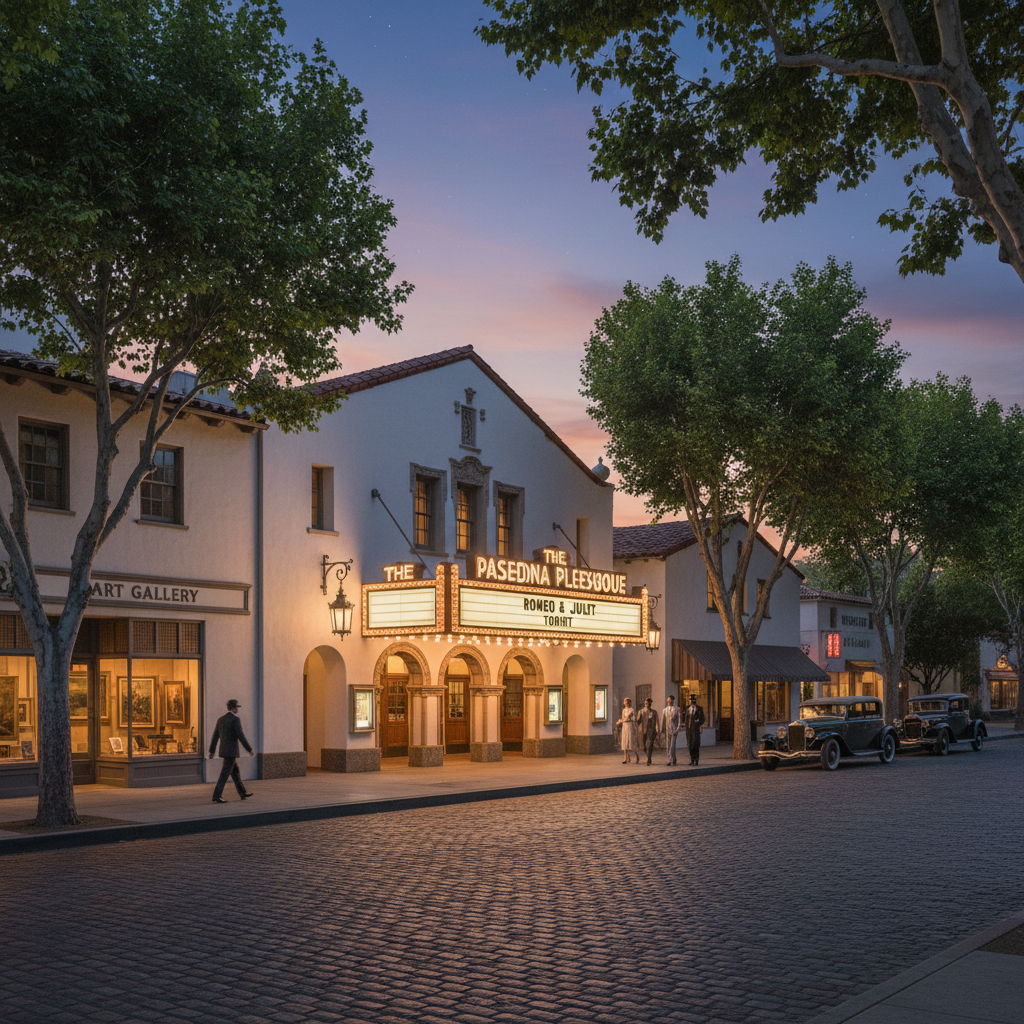 Playhouse District Pasadena hotels area