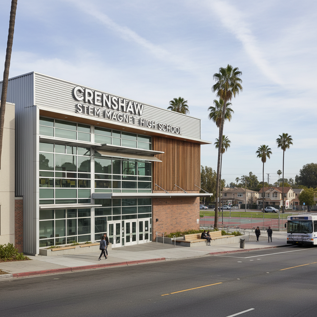 Crenshaw STEM Magnet High School — Public High School School in Crenshaw / Leimert Park, CA
