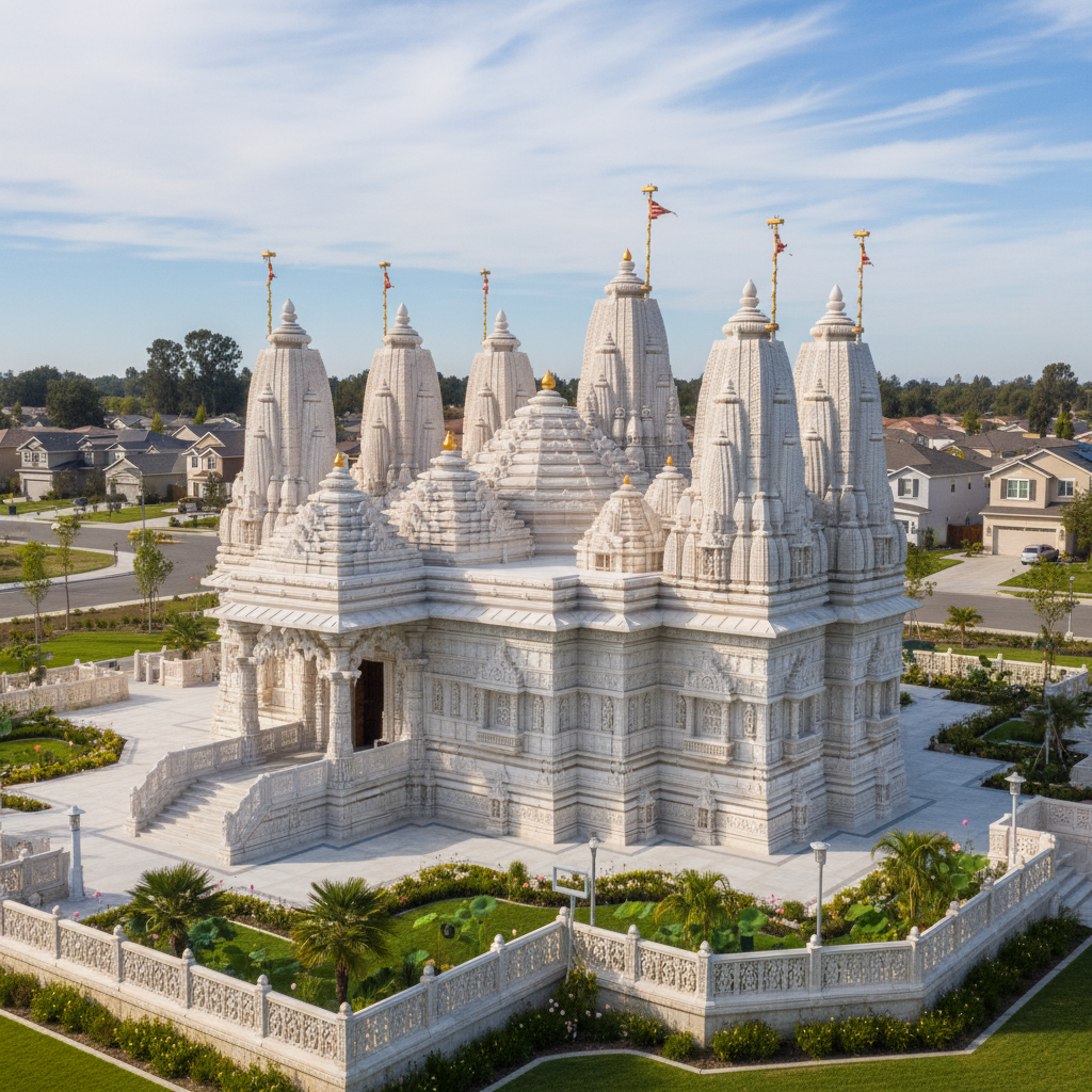 BAPS Shri Swaminarayan Mandir Sacramento — Hindu in Mather, CA