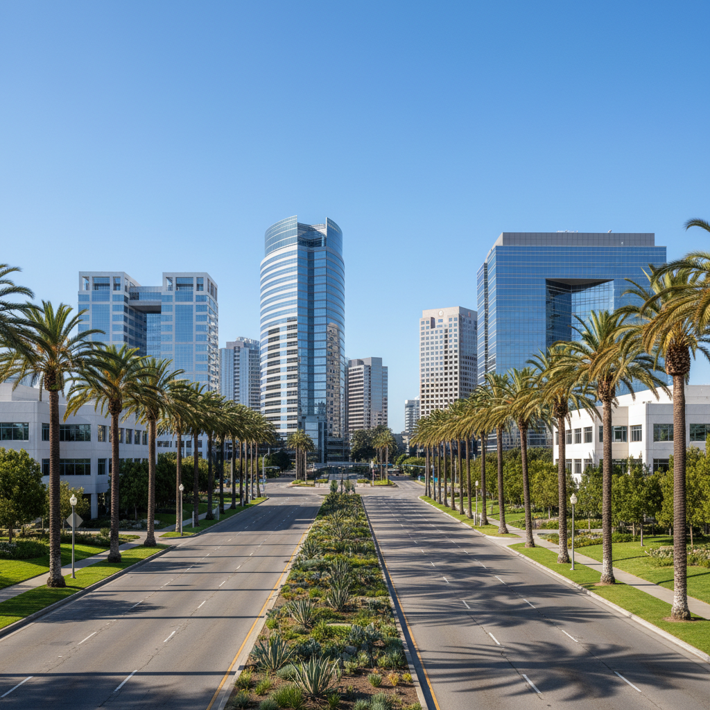 Irvine Orange County hotels area