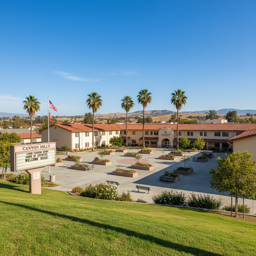Canyon Hills Junior High — Public Middle School in Chino Hills, CA
