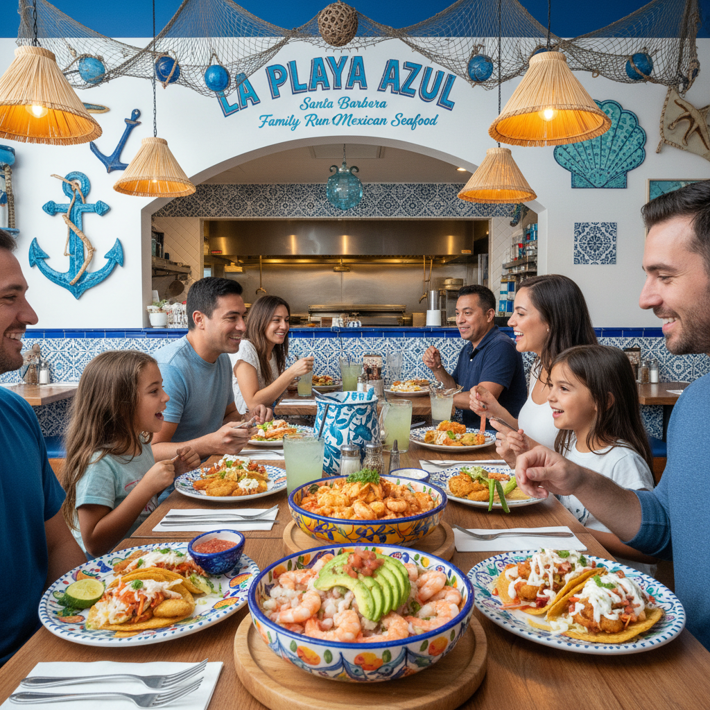 La Playa Azul Café — Downtown SB, Santa Barbara, CA