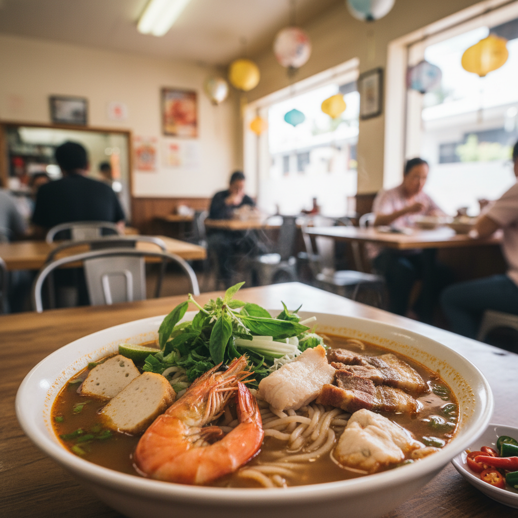 Bún Mắm Sáu Bé
