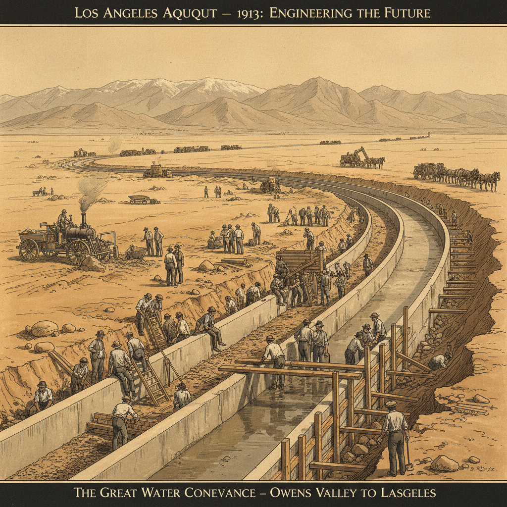 The Los Angeles Aqueduct Opens