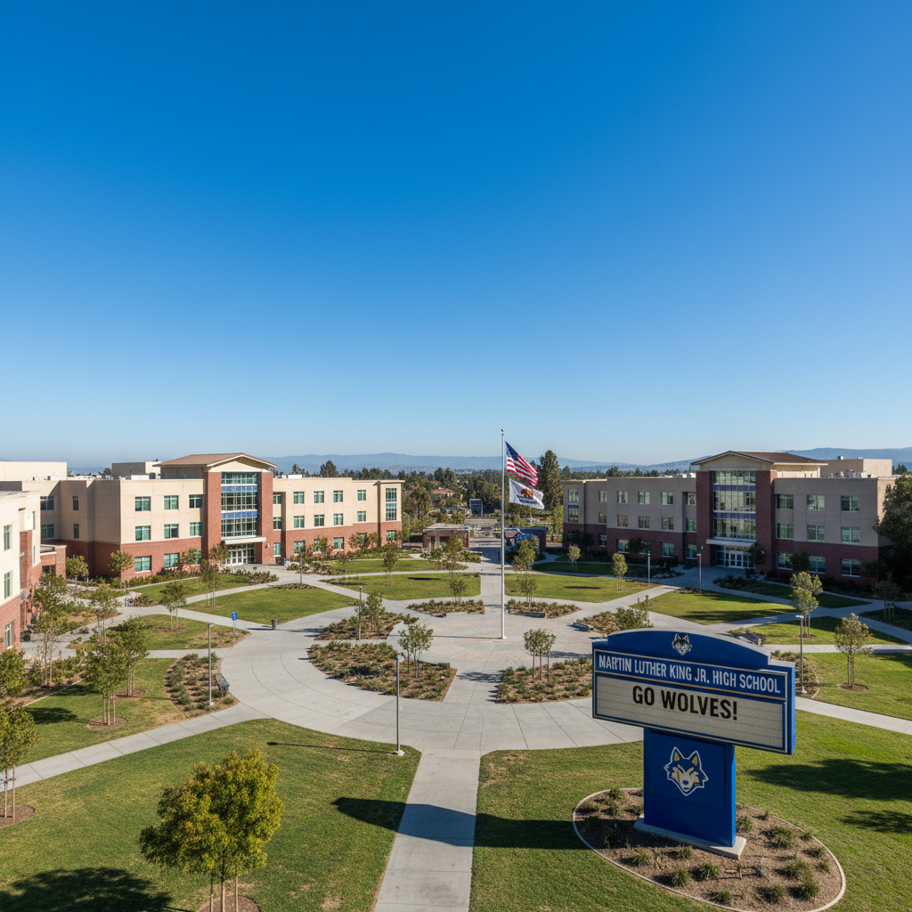 King High School (Martin Luther King Jr.) — Public High School School in Riverside, CA