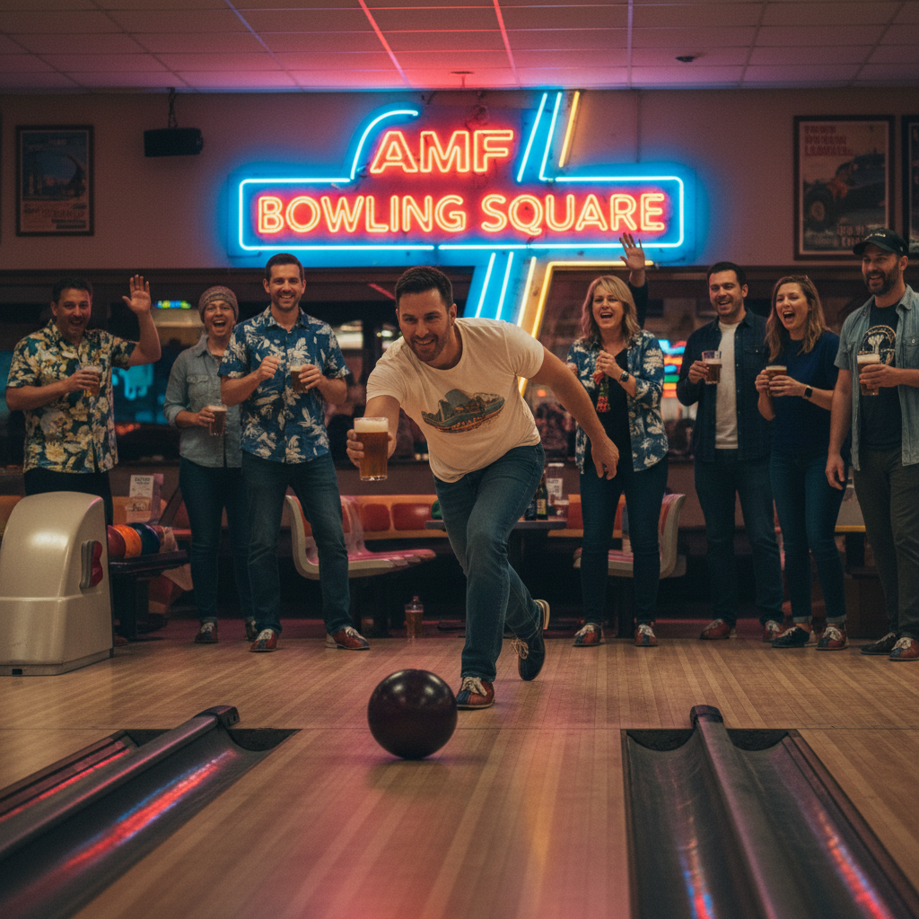 Pasadena Bowling — Adult Leagues at AMF Bowling Square — Adult Bowling Beer League in East Pasadena, CA