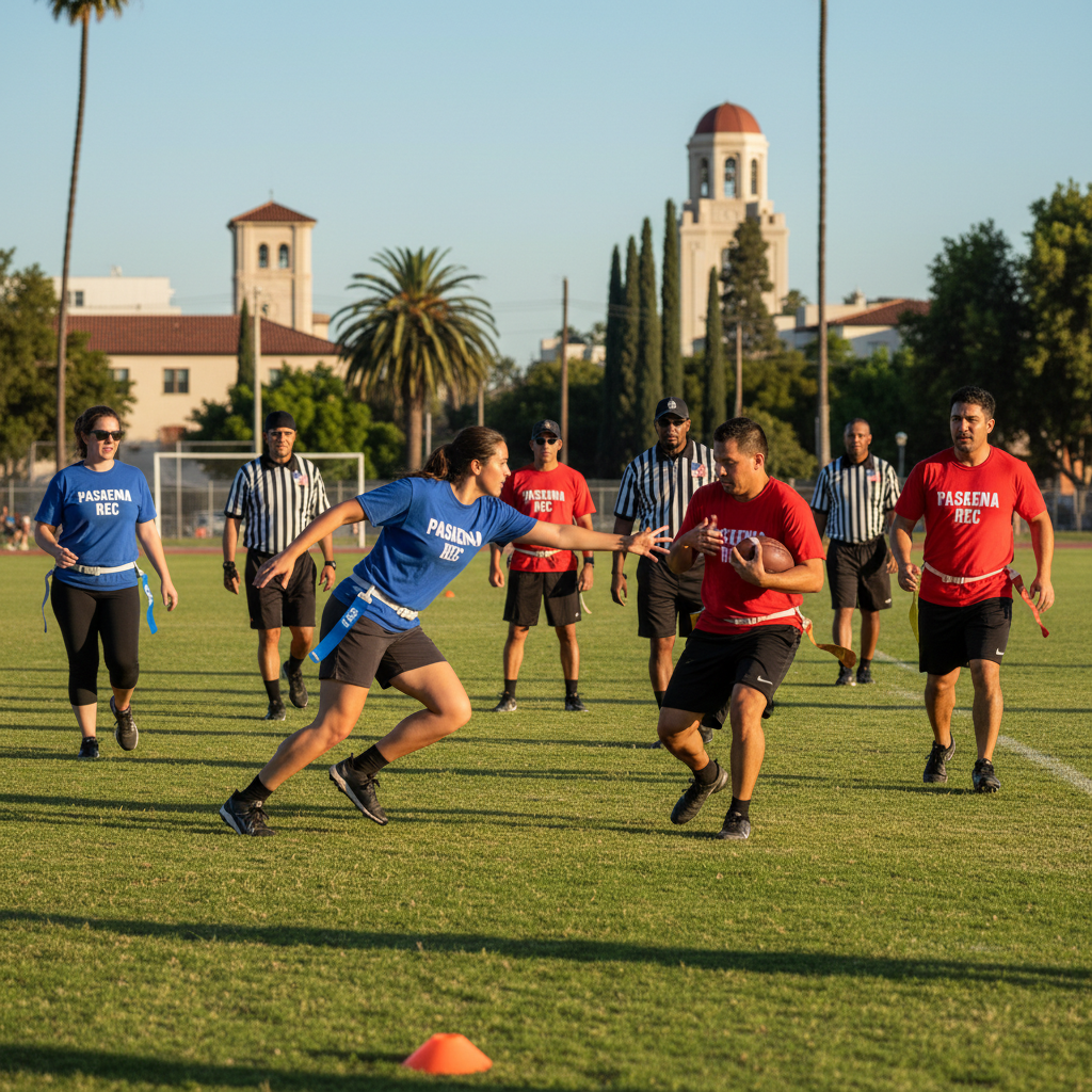 City of Pasadena Flag Football — CoEd — Adult Flag Football City / Municipal in Central Pasadena, CA