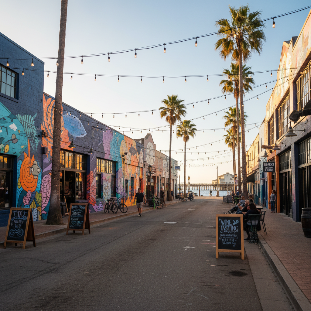 Funk Zone / Waterfront Santa Barbara hotels area