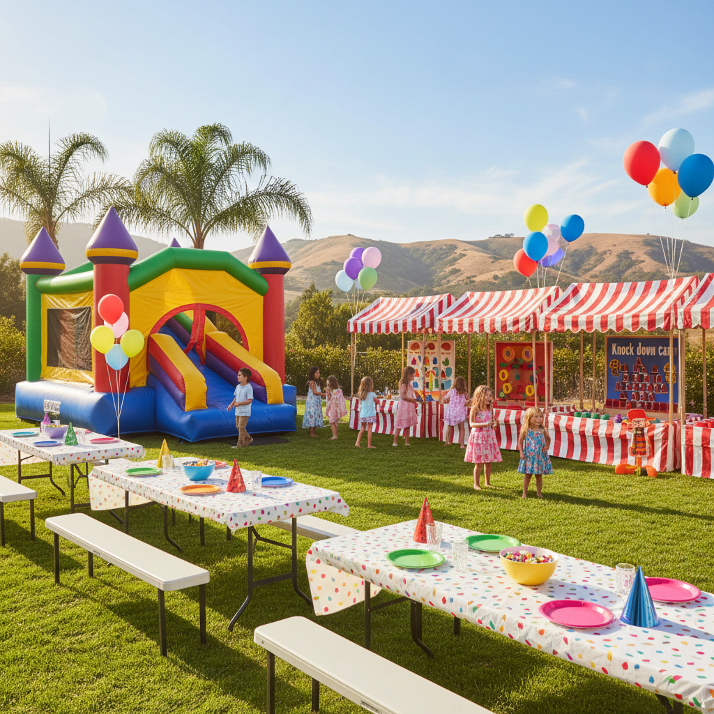 Central Coast Party Factory — Inflatables Bounce Houses in San Luis Obispo, CA