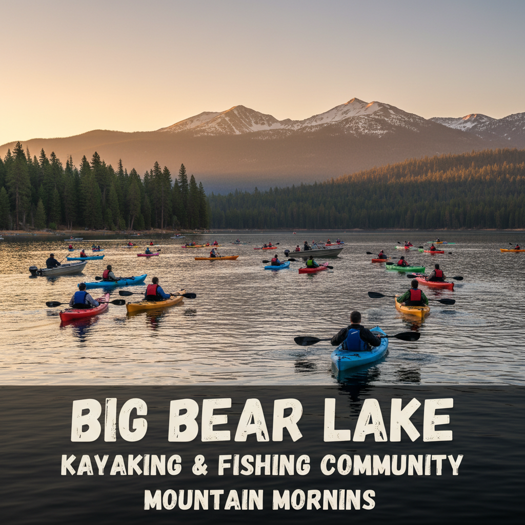 Big Bear Lake Kayakers & Anglers