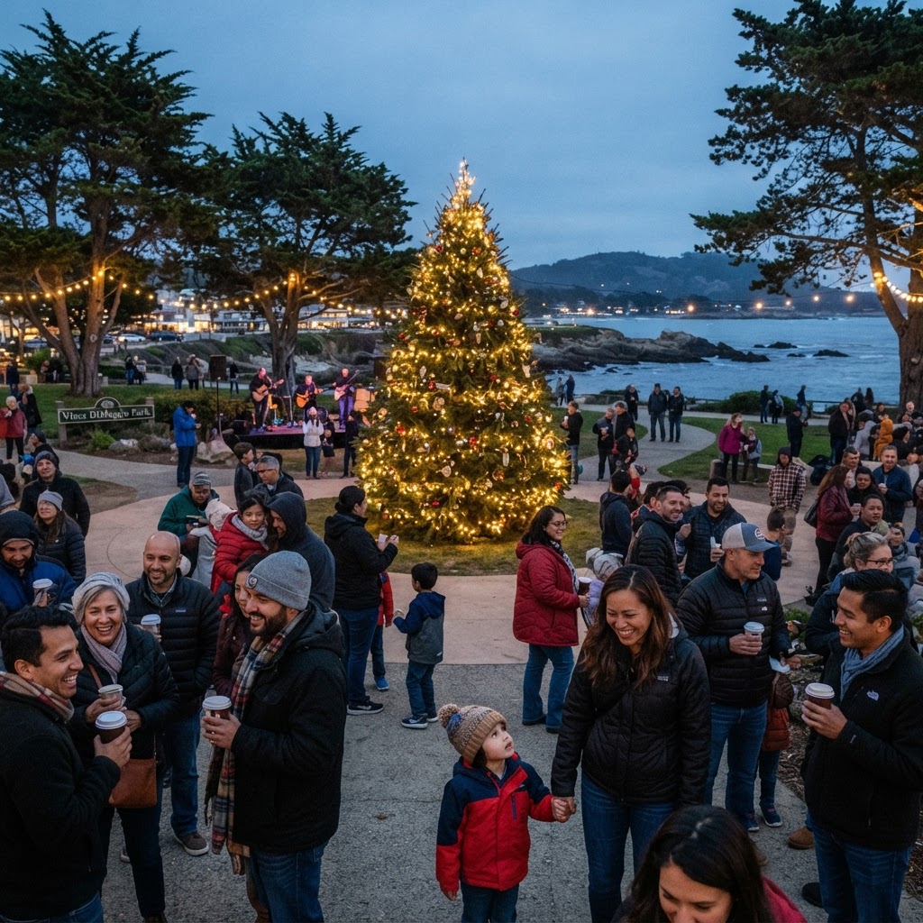 Marina Christmas Tree Lighting Celebration