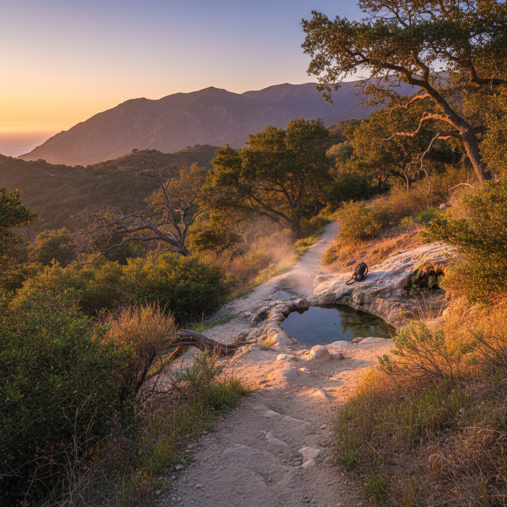 Gaviota Hot Springs — Trail in Gaviota, CA