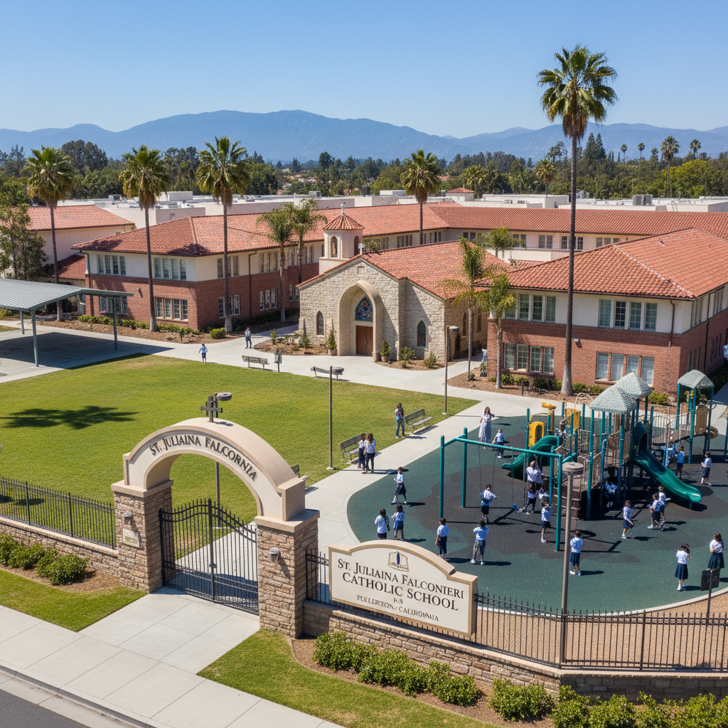 St. Juliana Falconieri Catholic School — Private K-8 School in Fullerton, CA