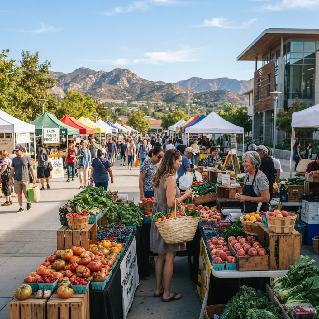 Old Town Newhall Farmers Market