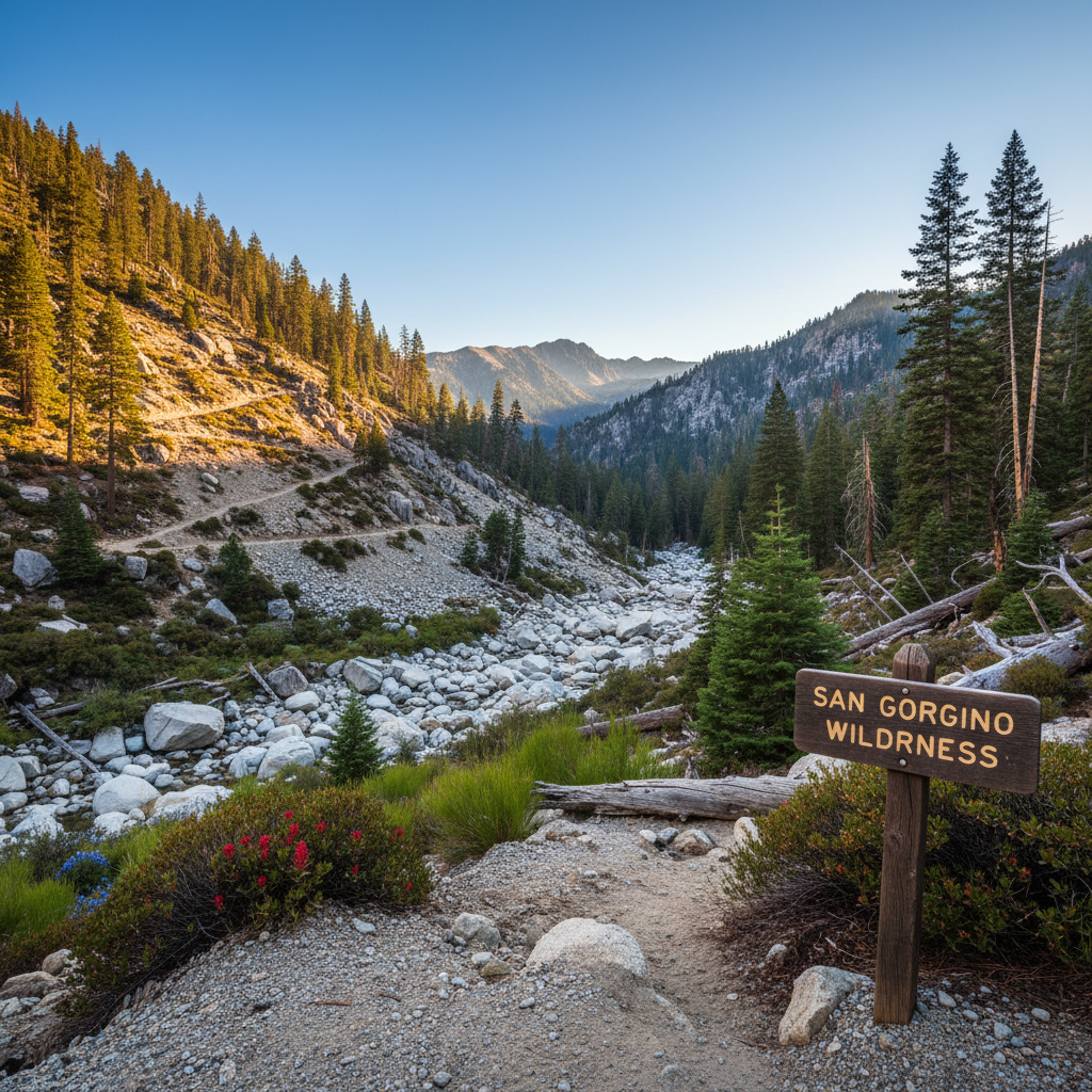 Vivian Creek Trailhead — Trail in Forest Falls, CA