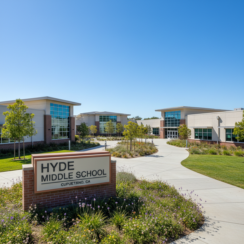 Hyde Middle School — Public Middle School in Cupertino, CA