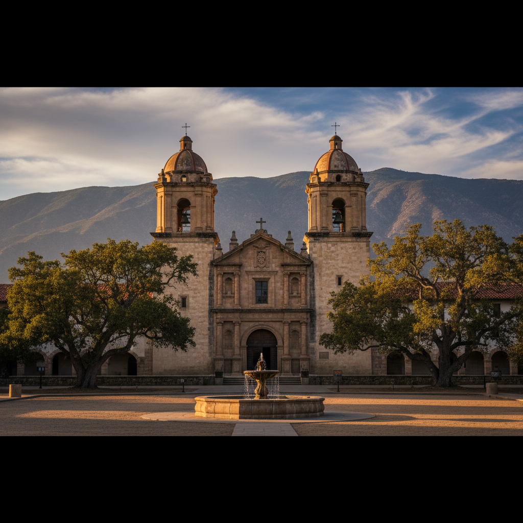 Old Mission Santa Barbara and Spanish Colonial heritage