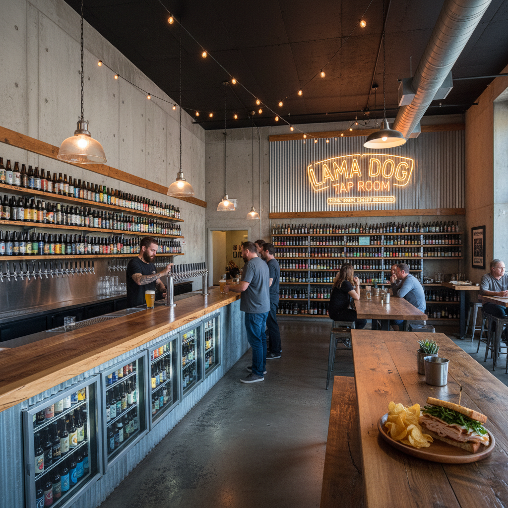 Lama Dog Tap Room + Bottle Shop — Funk Zone, Santa Barbara, CA