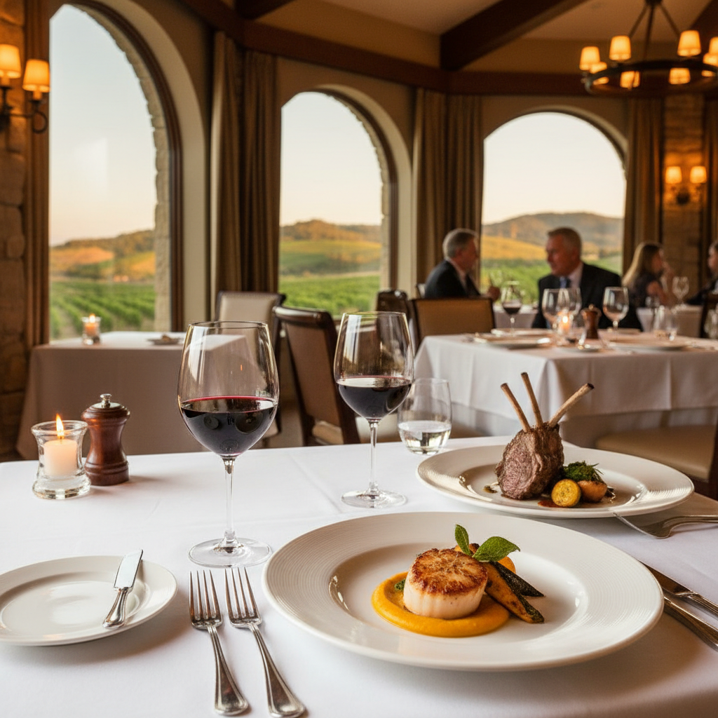 The Restaurant at Justin — Paso Robles, San Luis Obispo County, CA
