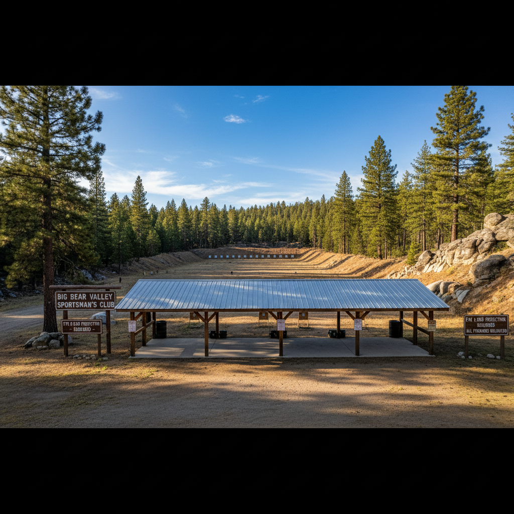 Big Bear Valley Sportsman's Club — Outdoor Shooting & Archery Range in Big Bear City — North Shore & Division, CA