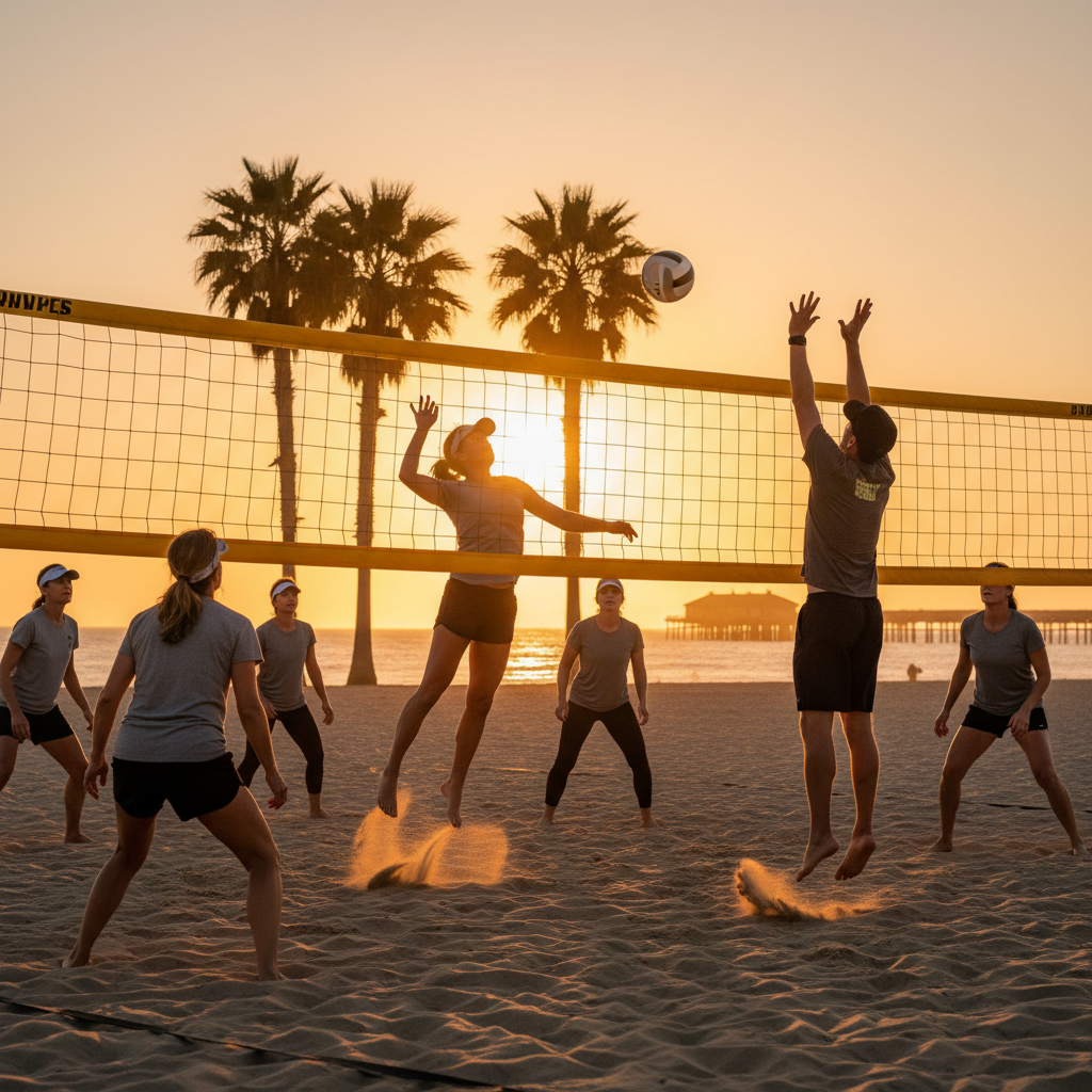 Goleta Beach Pickup Volleyball