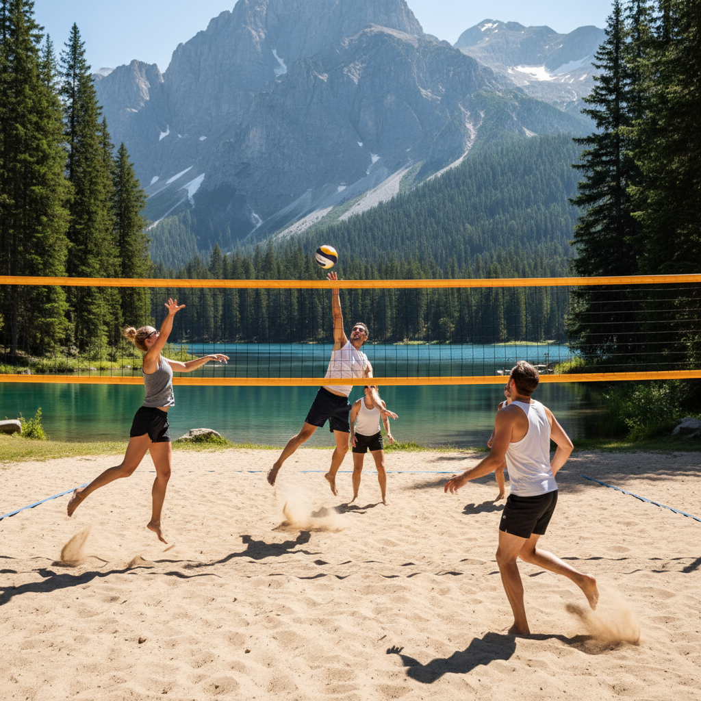 Big Bear Adult Beach Volleyball League — Adult Beach Volleyball Social League in Big Bear Lake, CA