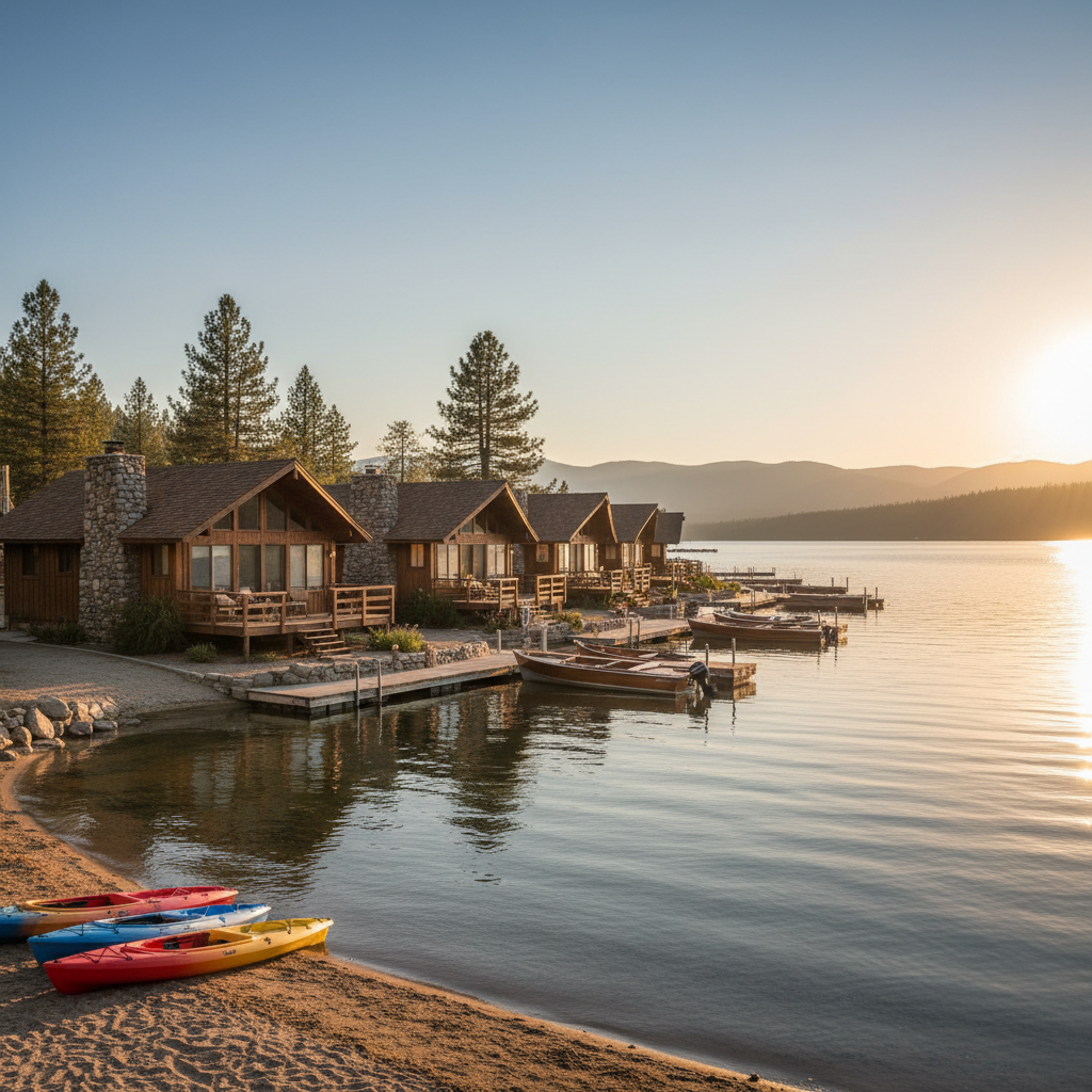 Bay Meadows Resort — Resort Cabin in Boulder Bay, CA