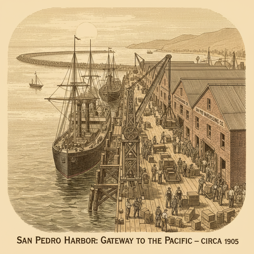 Building the Port of Los Angeles